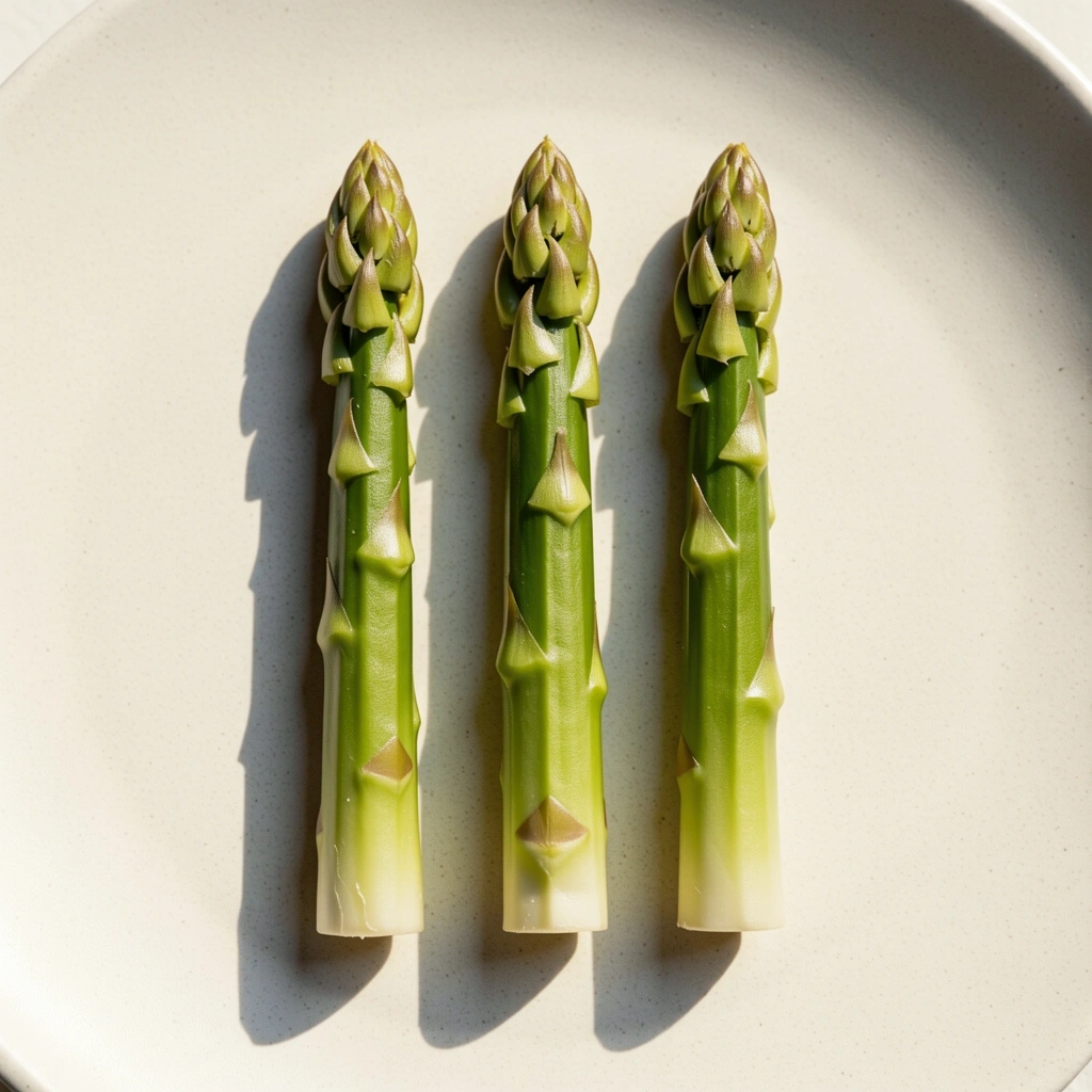 Asperges fraîches du marché
